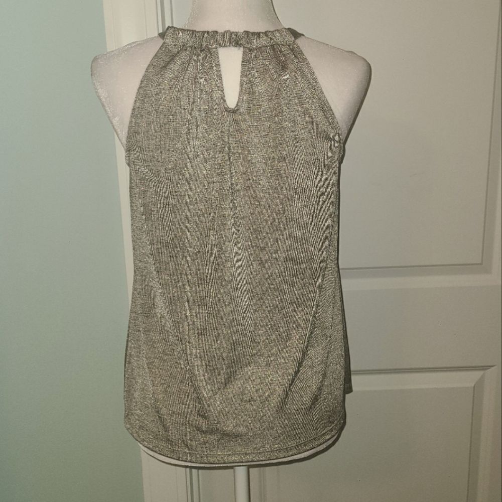 INC Silver Shimmer Tank Blouse - Picture 6 of 9